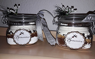 Backmischung als Weihnachtsgeschenk